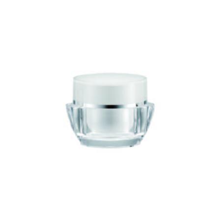 Acrylic Oval Cream Jar 30ml - VDA-30-D Lily Melody packaging